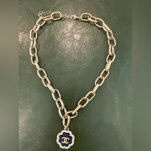 Authentic Chanel Zipper Pull Pendant + Bonus Necklace | Item 289